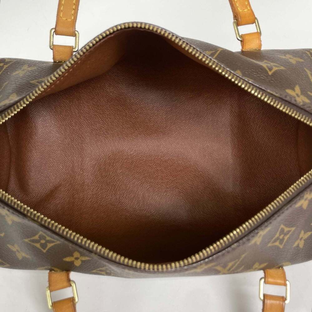 LOUIS VUITTON Brown Monogram Papillon 30 Pouch - Picture 8 of 8